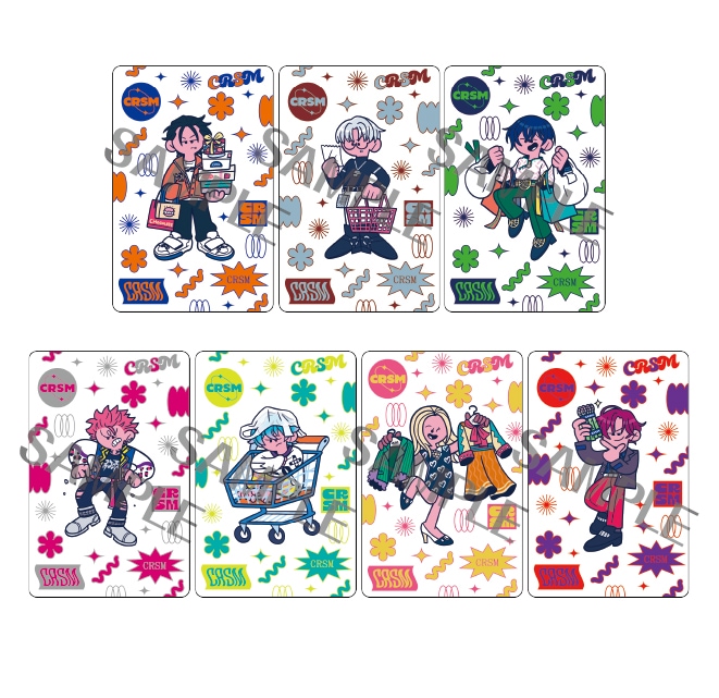 カリスマ グッズ購入者特典　購入特典　ミニカード