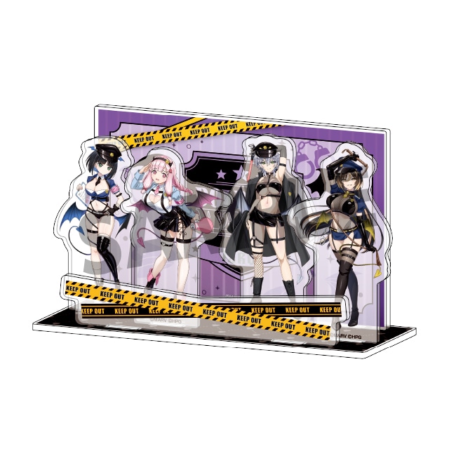 ドルフィンウェーブ 描き下ろしアクリルジオラマ【デビルポリスver.】(全1種)