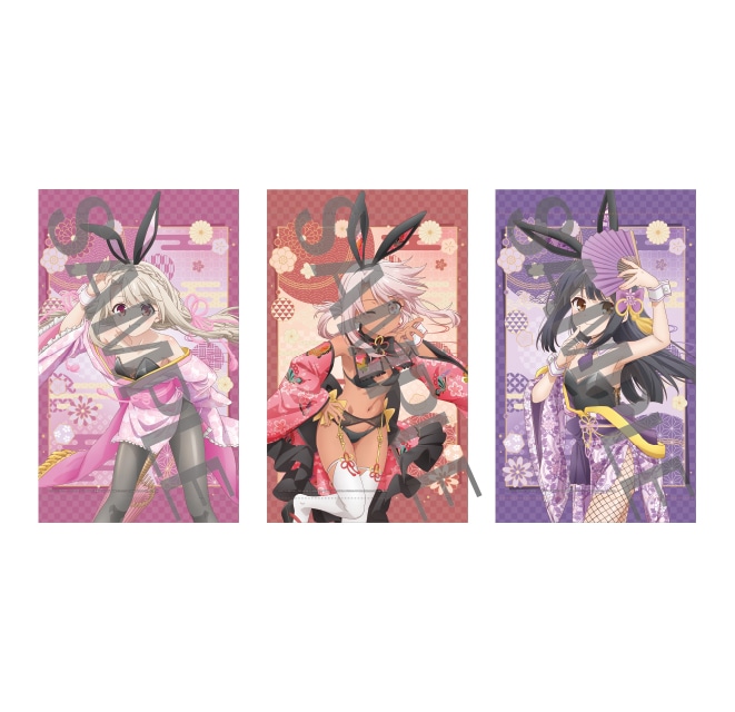 Fate/kaleid liner,プリズマ☆イリヤ 描き下ろしB2タペストリー【和風バニーver.】（全3種）　各3,850 円（税込）