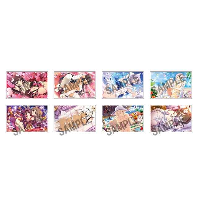 閃乱カグラ アクリルブロックコレクション(全8種) 【単品】990円(税込) 【BOX】7,920円(税込)