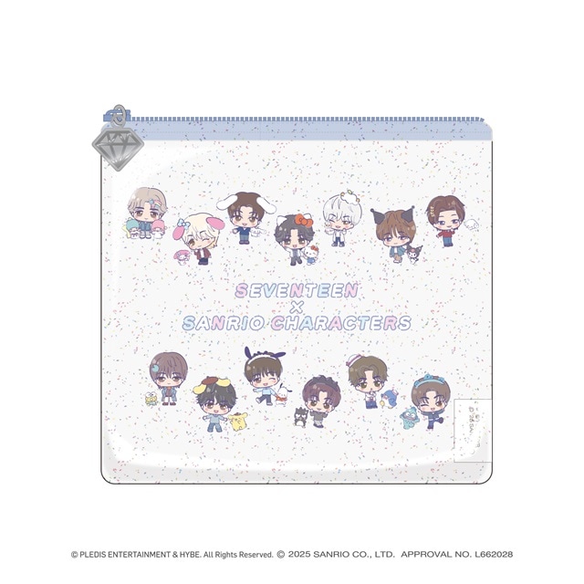 SANRIO フラットポーチ(全1種)