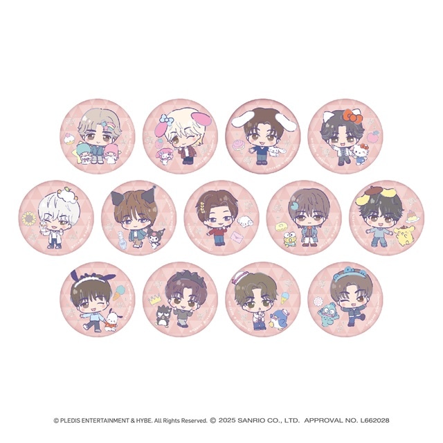 SANRIO 缶バッジ(全13種/ランダム仕様)