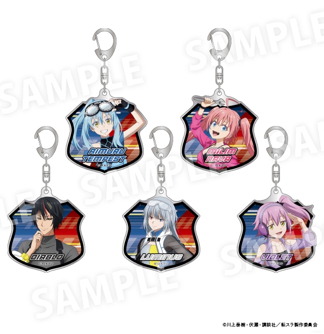 転生したらスライムだった件 ミラーアクリルキーホルダー 　全5種