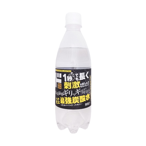 強炭酸水レモン 500ml