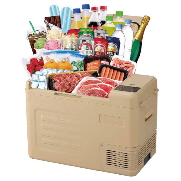 28L持ち運べる冷凍冷蔵庫
